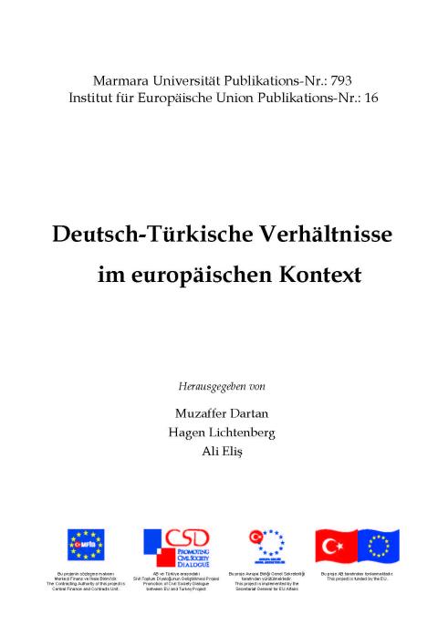 Deutsch-Türkische Verhältnisse im Europäischen Kontext