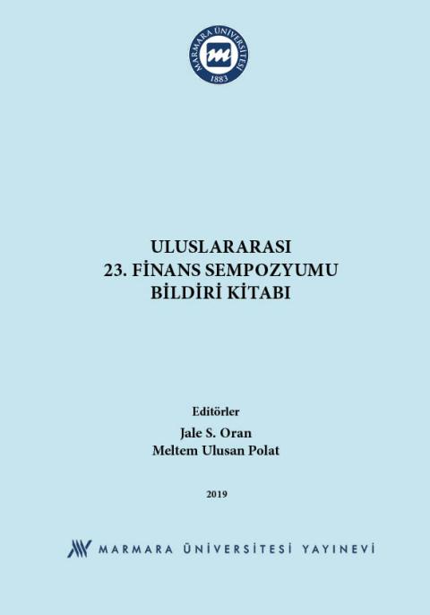 Uluslararası 23. Finans Sempozyumu Bildiri Kitabı